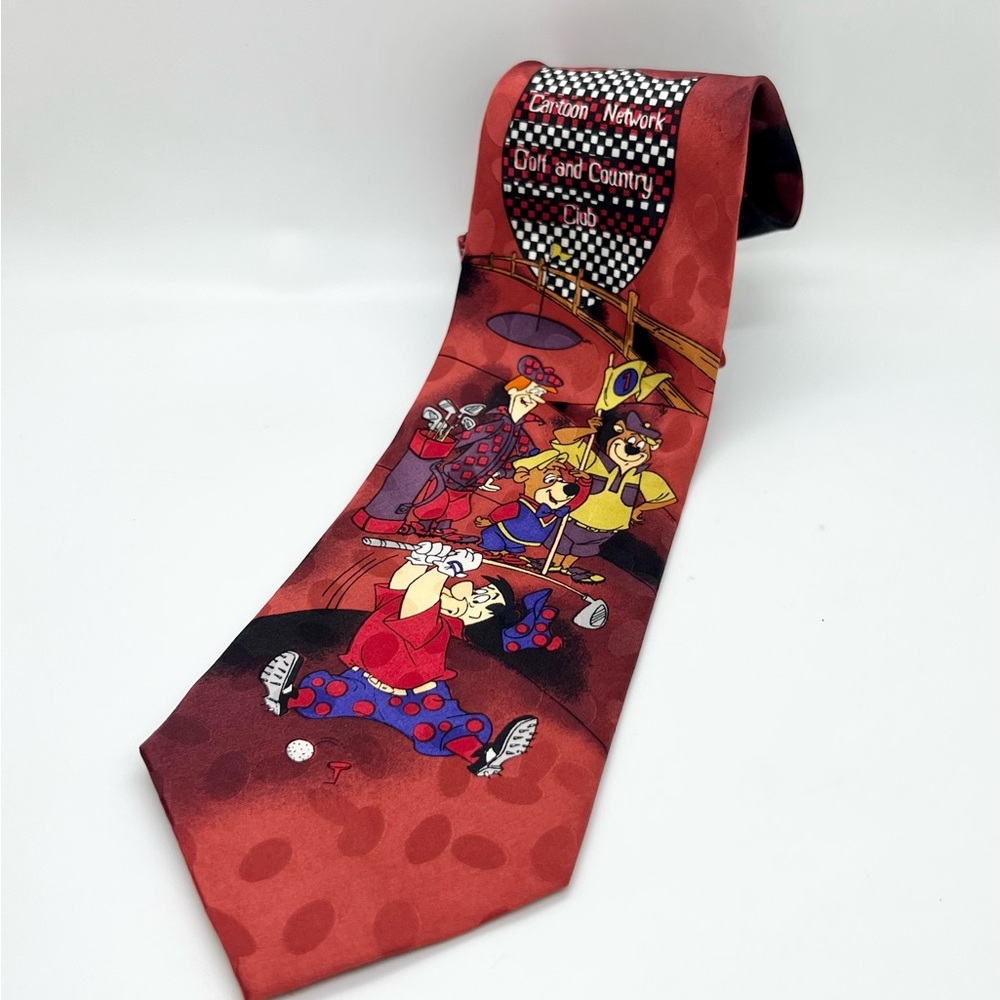 1993 Cartoon Network Golf And Country Club Tie